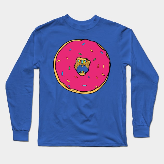 Lil Dough-Nuts Long Sleeve T-Shirt by CalebLindenDesign